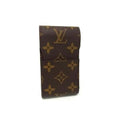 Louis Vuitton Monogram Etui Cigarette Case Tobacco Brown