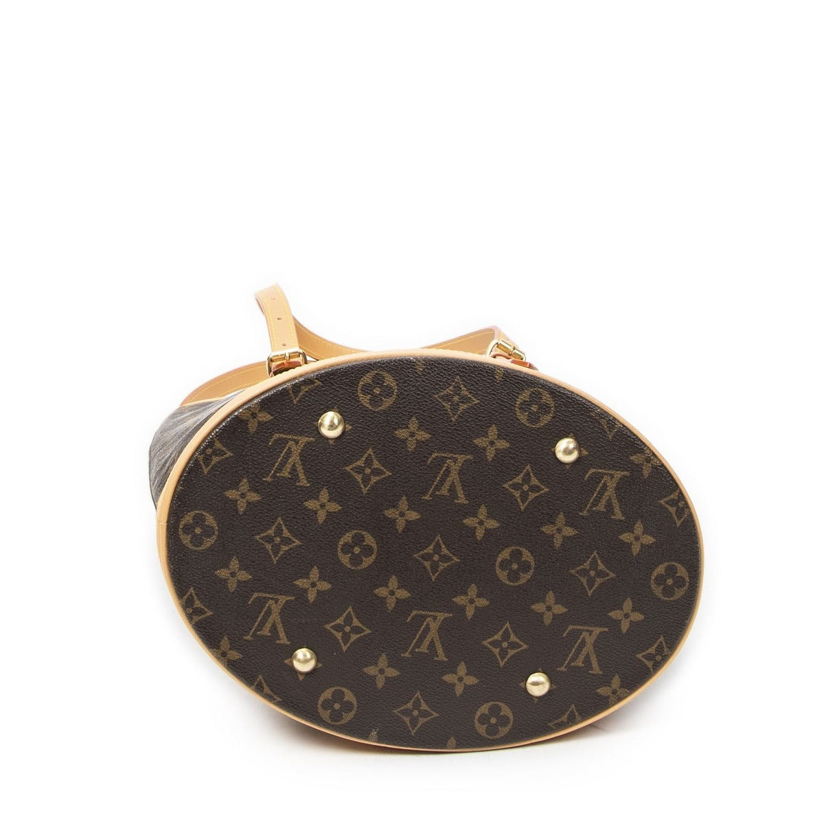 Louis Vuitton Bucket Brown Monogram Canvas Pouch — view 6