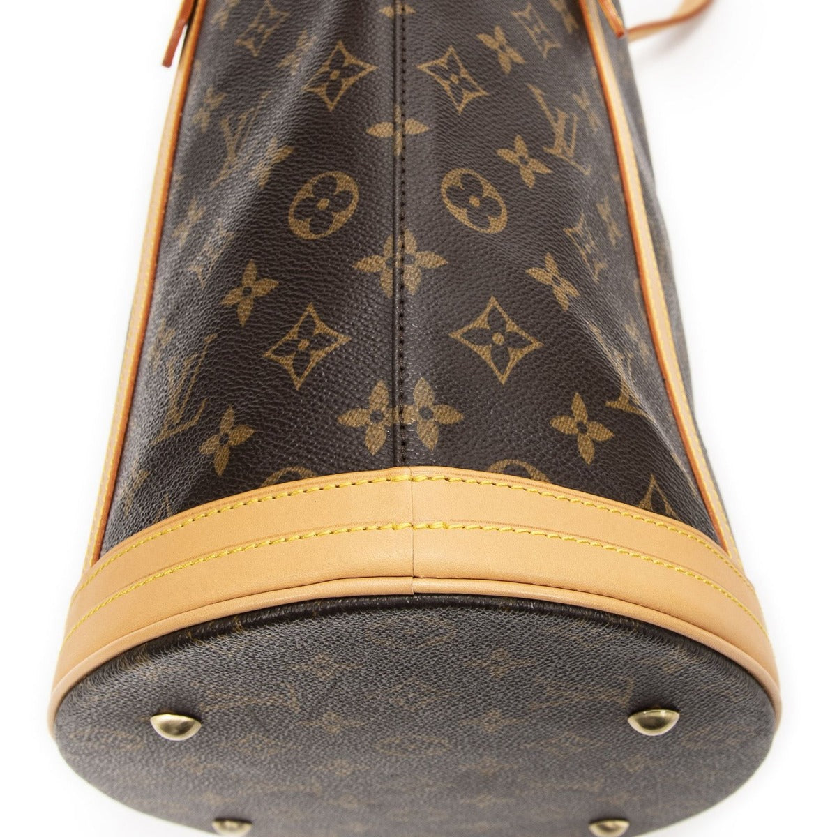 Louis Vuitton Bucket Brown Monogram Canvas Pouch — view 7