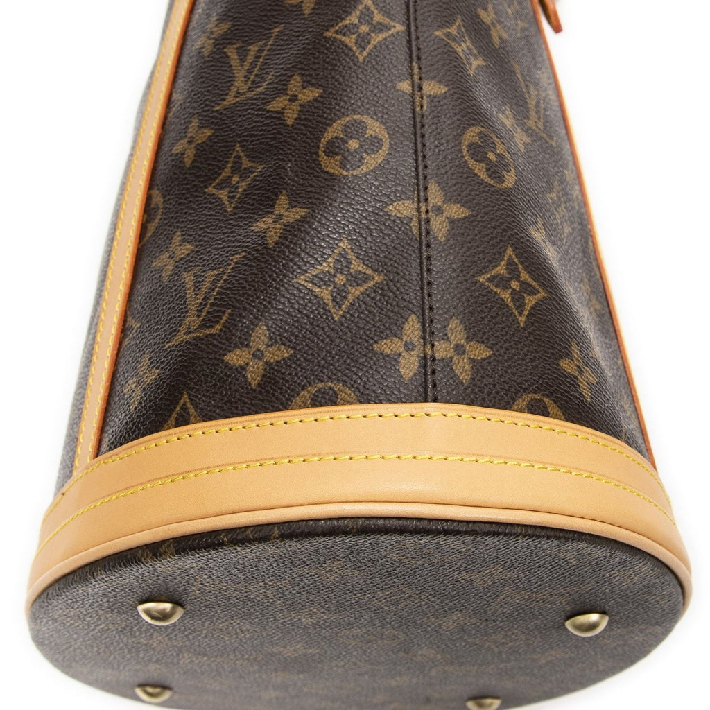 Louis Vuitton Bucket Brown Monogram Canvas Pouch — view 8