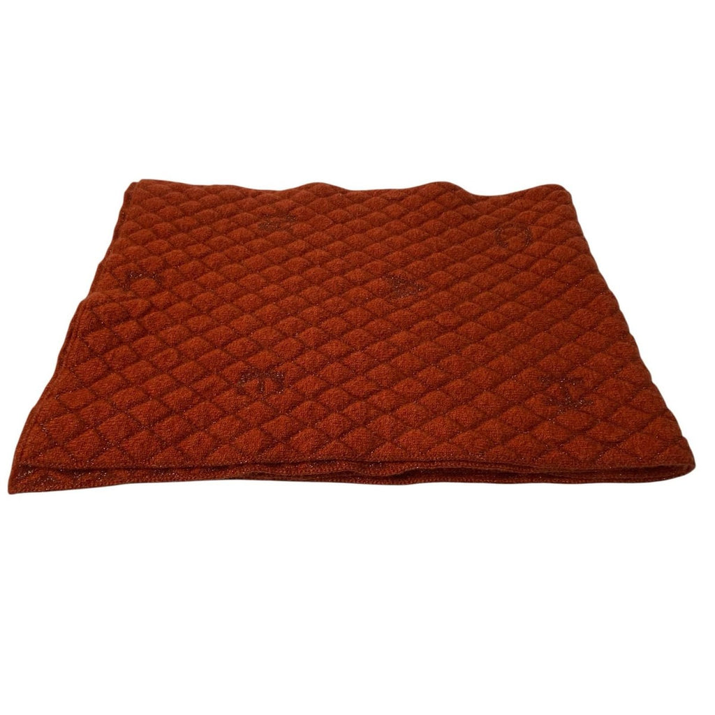 Chanel Quilted Cashmere Viscose Scarf — view 3