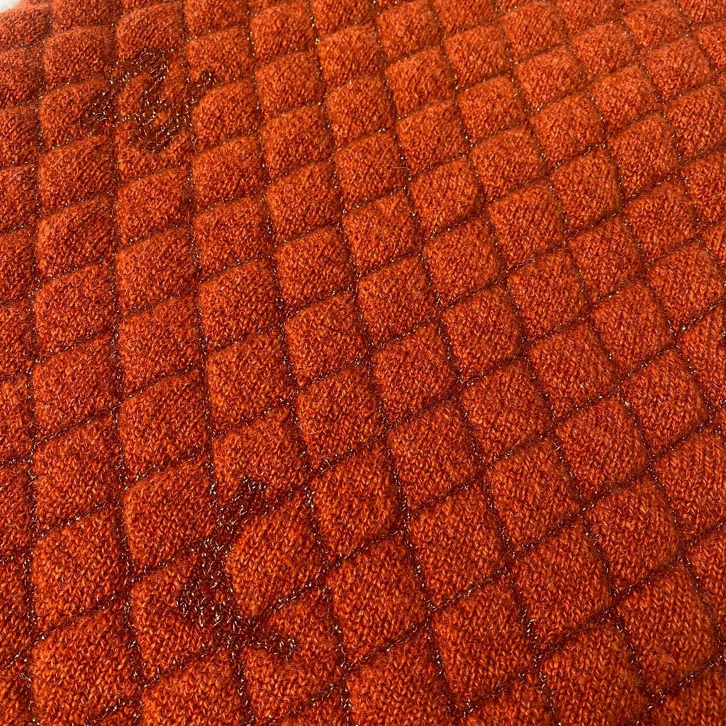 Chanel Quilted Cashmere Viscose Scarf — view 9