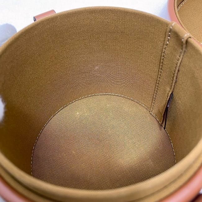 Celine Shoulder Bag Tambour Brown Triomphe Canvas — view 7