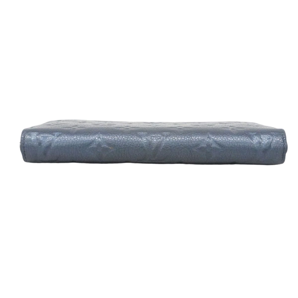 Louis Vuitton Wallet Monogram Empreinte Zippy Metallic Blue — view 2