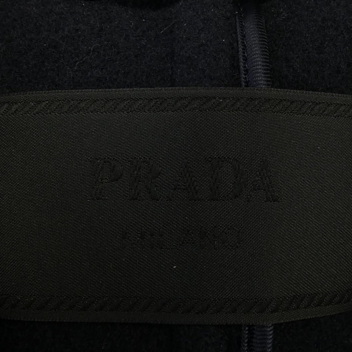 Prada Duffel Coat Navy 46 — view 4