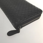 Bottega Veneta Long Wallet Round Zipper Intrecciato — view 5
