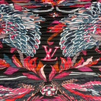 Louis Vuitton Scarf Silk Carre Plisse Angels Pink — view 6