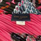 Louis Vuitton Scarf Silk Carre Plisse Angels Pink — view 9
