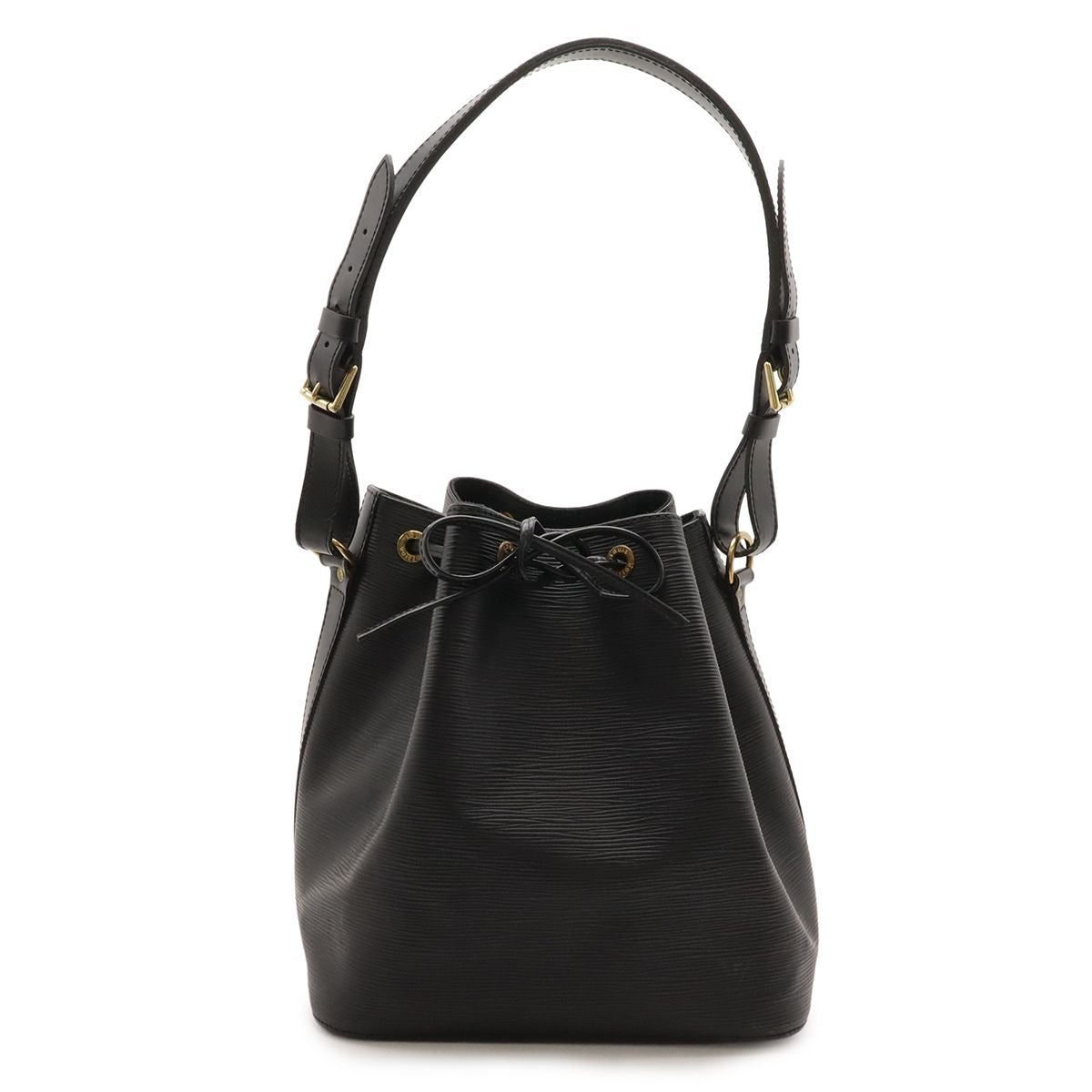 Louis Vuitton Epi Petit Noe Shoulder Bag One Drawstring Shape Noir