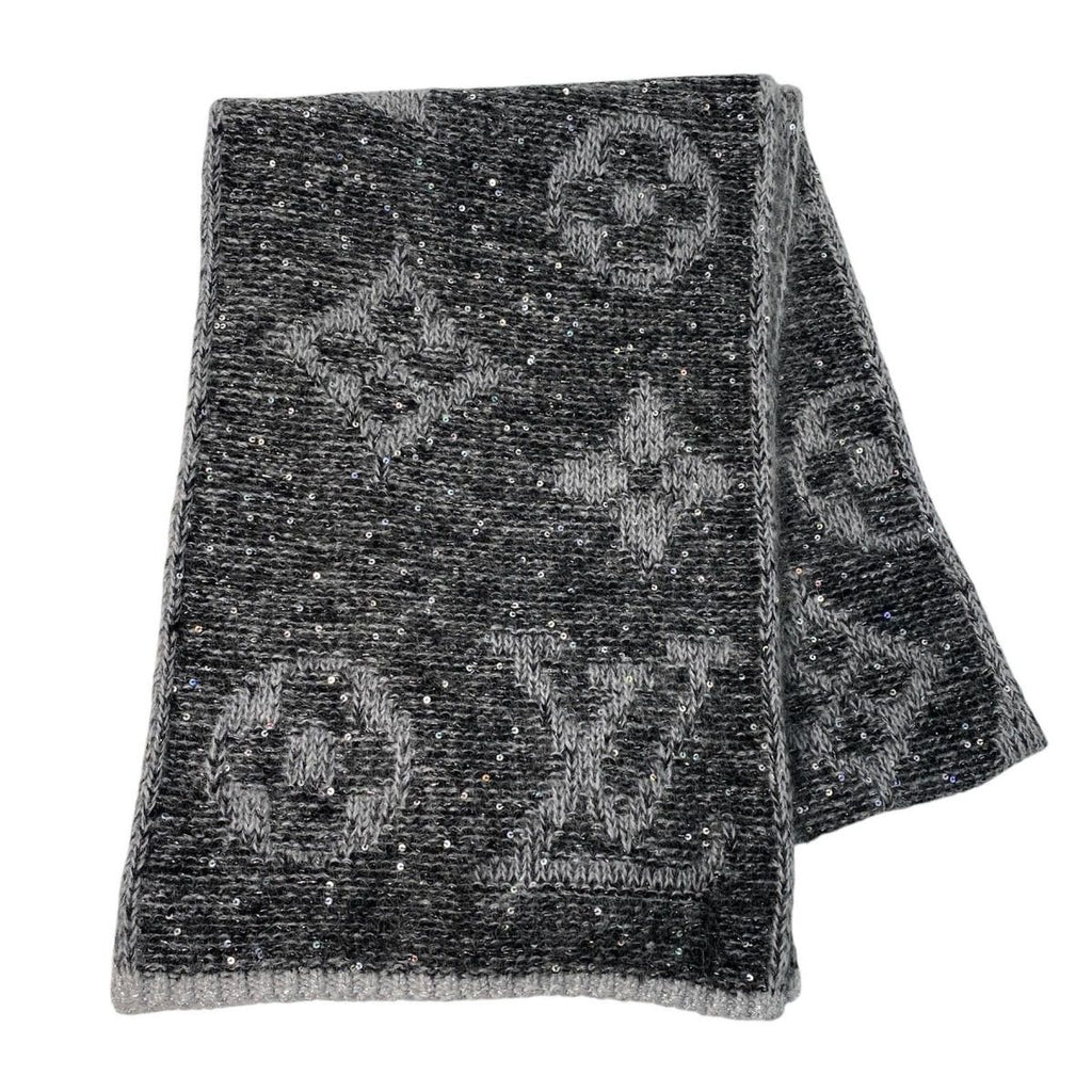 Louis Vuitton Echarpe Monogram Scarf Sequins