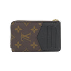 Louis Vuitton Monogram Card Case Holder Recto Verso Coin Brown Marron — view 2