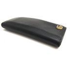 Gucci Long Wallet Men Leather Black GG Marmont with Coin Purse — view 4