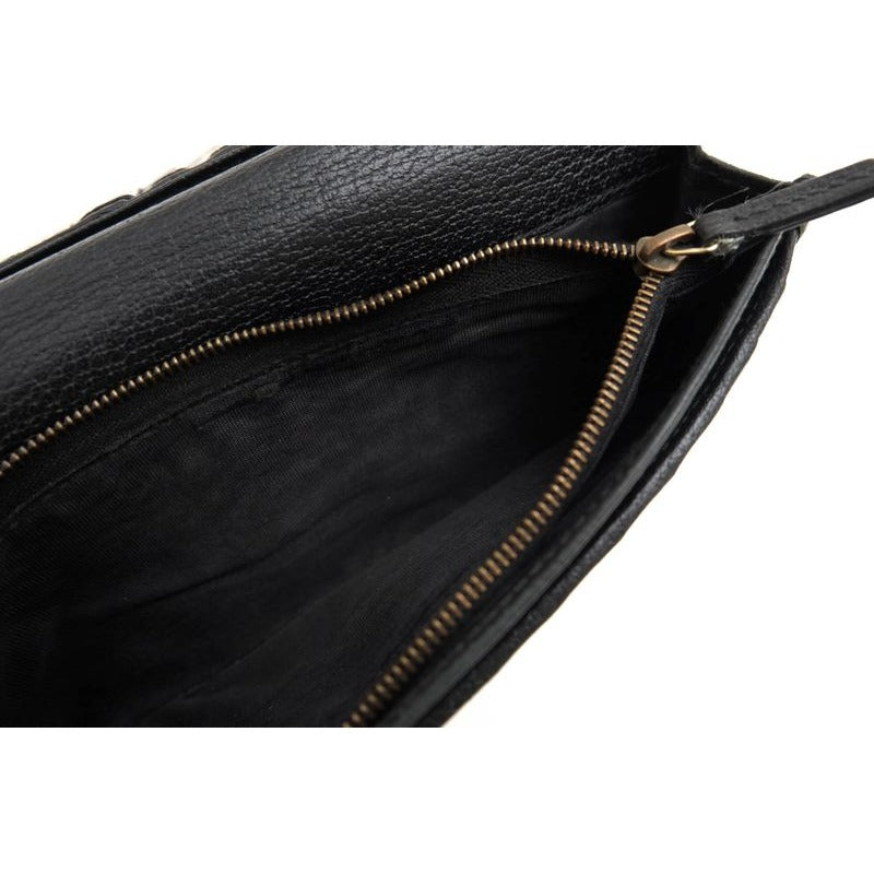 Gucci Long Wallet Men Leather Black GG Marmont with Coin Purse — view 8