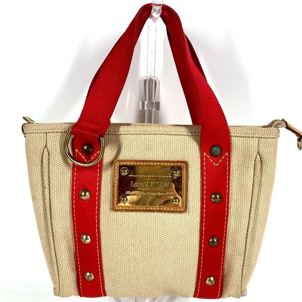 Louis Vuitton Handbag Cabas PM Canvas Beige