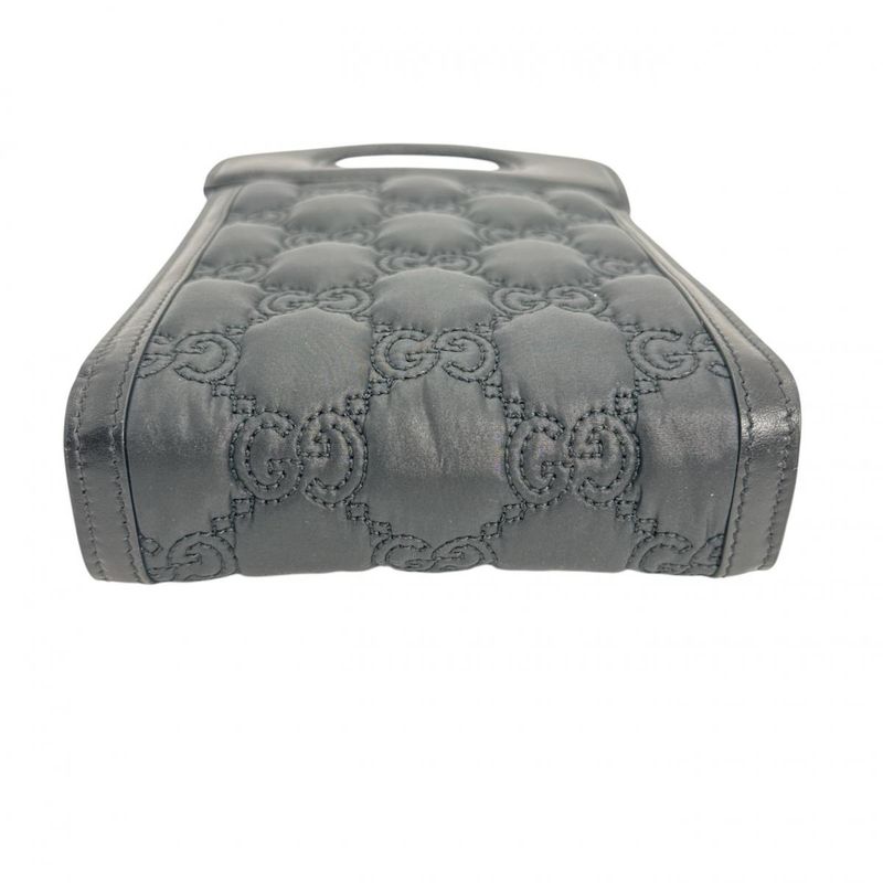 Gucci 2-Way Bag Shoulder GG Mini Matelasse Black — view 5