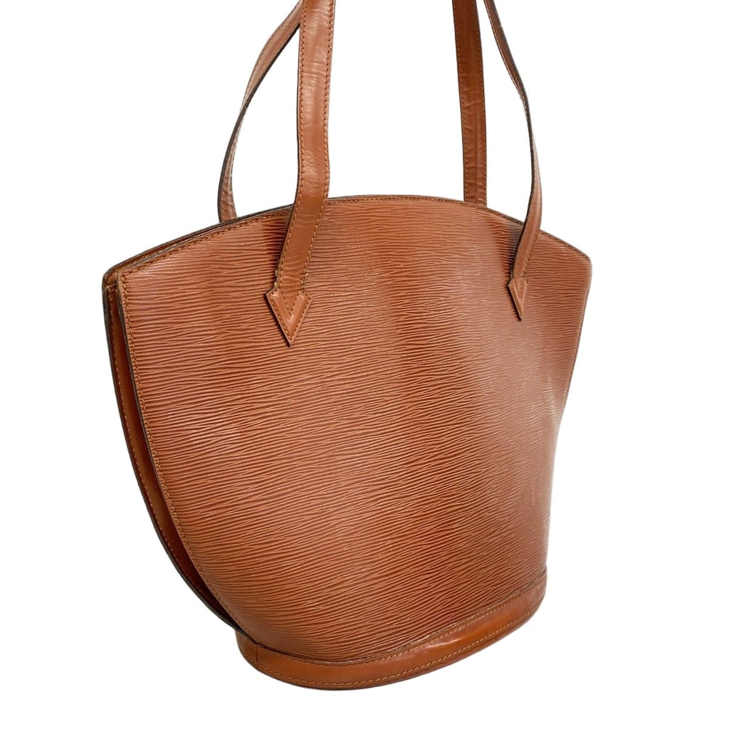 Louis Vuitton Shoulder Bag Epi Saint Jacques Shopping Kenya Brown — view 2