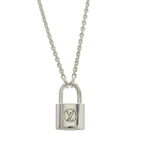 Louis Vuitton Pendentif Silver Lockit Unicef Necklace Pendant