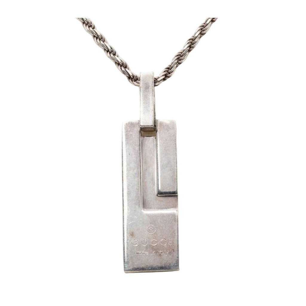 Gucci Plate Chain Pendant