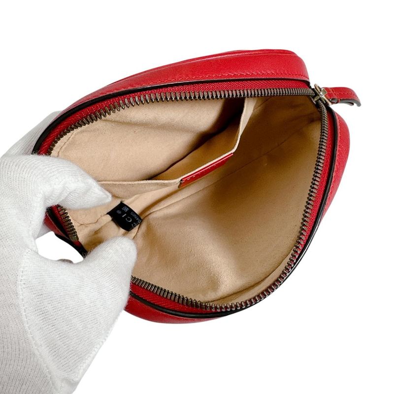Gucci Body Bag GG Marmont Red — view 9
