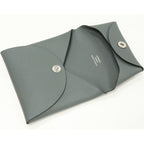 Hermes Coin Case Bastia Evercolor Grimisty Silver Hardware — view 2