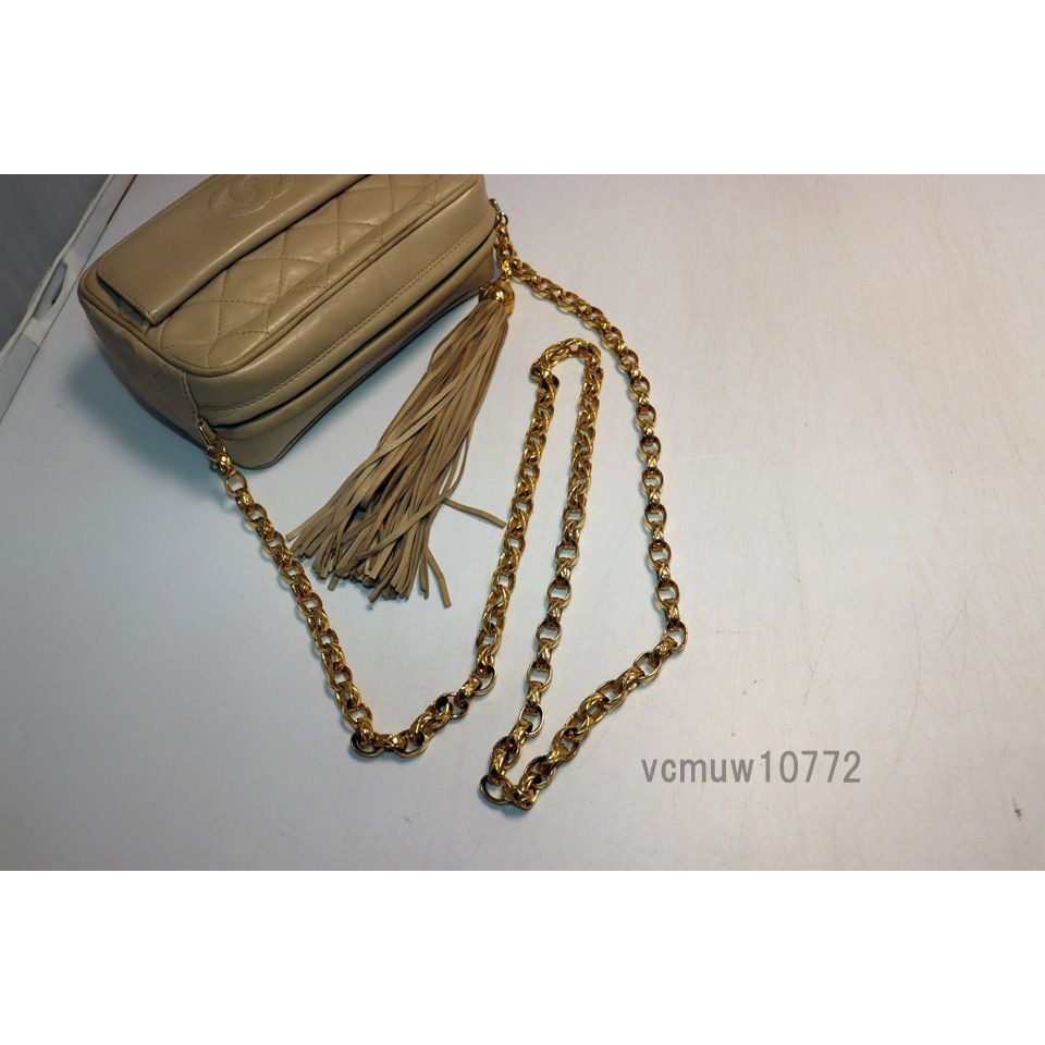 Chanel Quilted Leather Chain Shoulder Bag — view 6