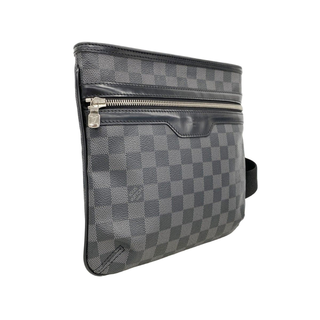 Louis Vuitton Shoulder Bag Damier Graphite Black — view 2