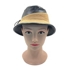 Hermes Bucket Hat Leather Cashmere 58 Black — view 2