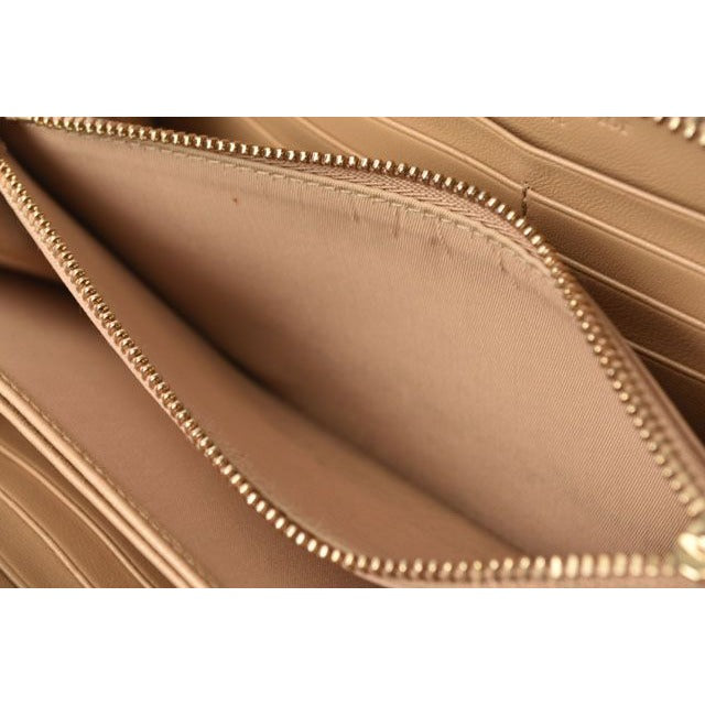 Christian Dior Long Wallet Iss Imo Beige — view 6