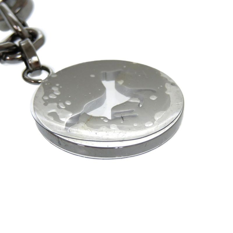 Hermes Bull Lock Amulet 4 Cadenas Horse H Dog Metal Ruthenium Hardware Silver — view 5