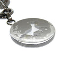 Hermes Bull Lock Amulet 4 Cadenas Horse H Dog Metal Ruthenium Hardware Silver — view 5
