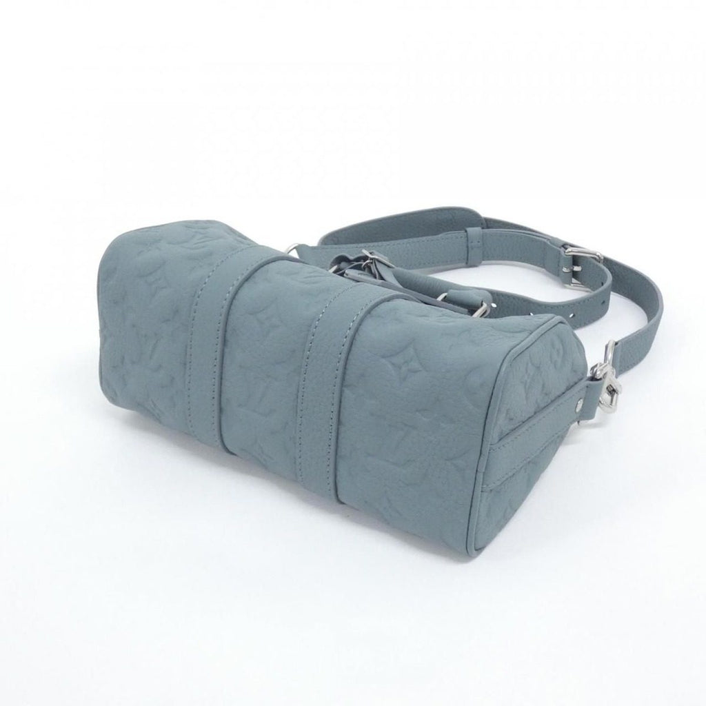 Louis Vuitton Taurillon Monogram Keepall Bandouliere 25 cm Boston Bag — view 2