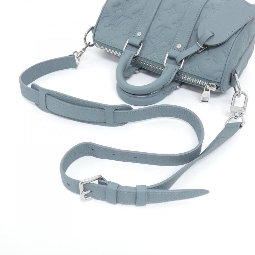 Louis Vuitton Taurillon Monogram Keepall Bandouliere 25 cm Boston Bag — view 3