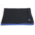 Louis Vuitton Echarpe Edge Scarf Black Blue My0137