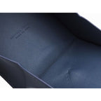 Bottega Veneta Intrecciato Calfskin Black Deep Blue Folding Coin Purse — view 8