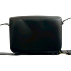 Celine Vintage Circle Logo Hardware Calf Leather Shoulder Bag