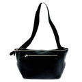 Hermes Color City Slide Cross GM Silver Black Belt Bag