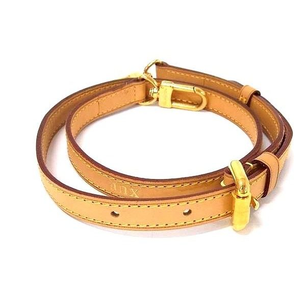 Louis Vuitton Bag Shoulder Strap Beige — view 2