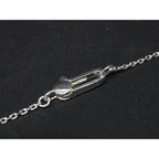 Gucci SV 925 Heart Necklace Pendant Accessory Silver Cc0457 — view 3