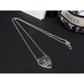 Gucci SV 925 Heart Necklace Pendant Accessory Silver Cc0457