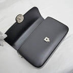 Gucci Clutch Bag Shoulder Leather Black — view 6