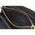 Loewe Wallet Long Zip Around Anagram Gray Black — view 9
