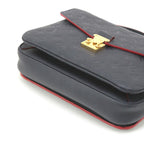 Louis Vuitton Monogram Plant Pochette Metis MM 2-Way Shoulder Bag Navy — view 6