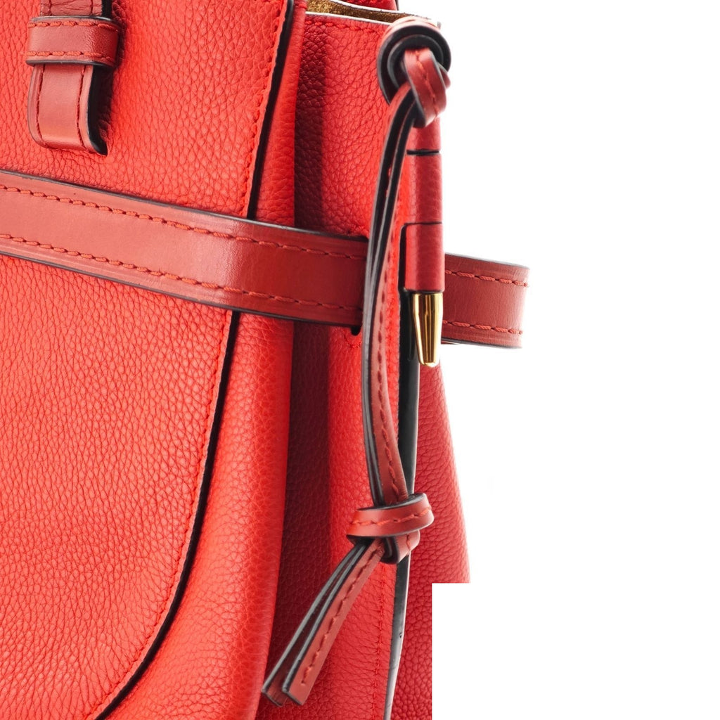 Loewe Gate Top Handle Small Bag Handbag Red Bag