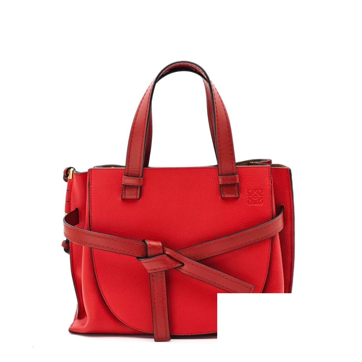 Loewe Gate Top Handle Small Bag Handbag Red Bag