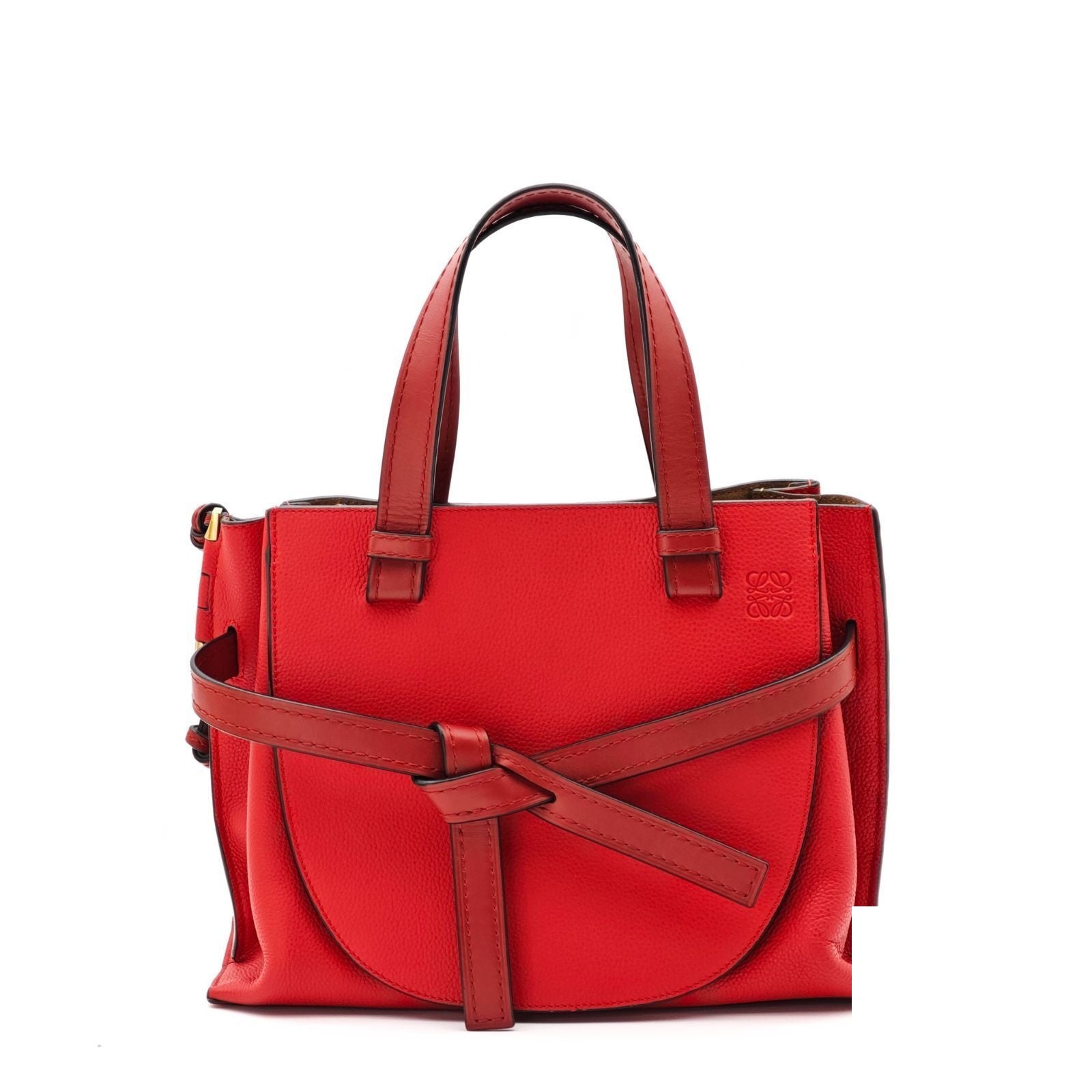 Loewe Gate Top Handle Small Bag Handbag Red Bag — view 2