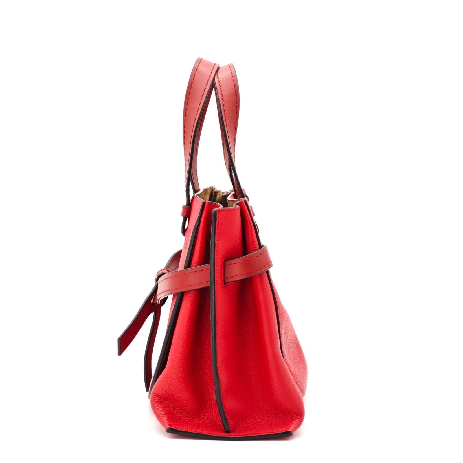 Loewe Gate Top Handle Small Bag Handbag Red Bag — view 4