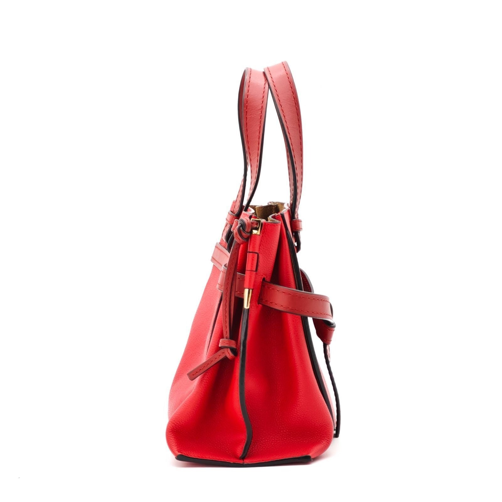Loewe Gate Top Handle Small Bag Handbag Red Bag — view 5