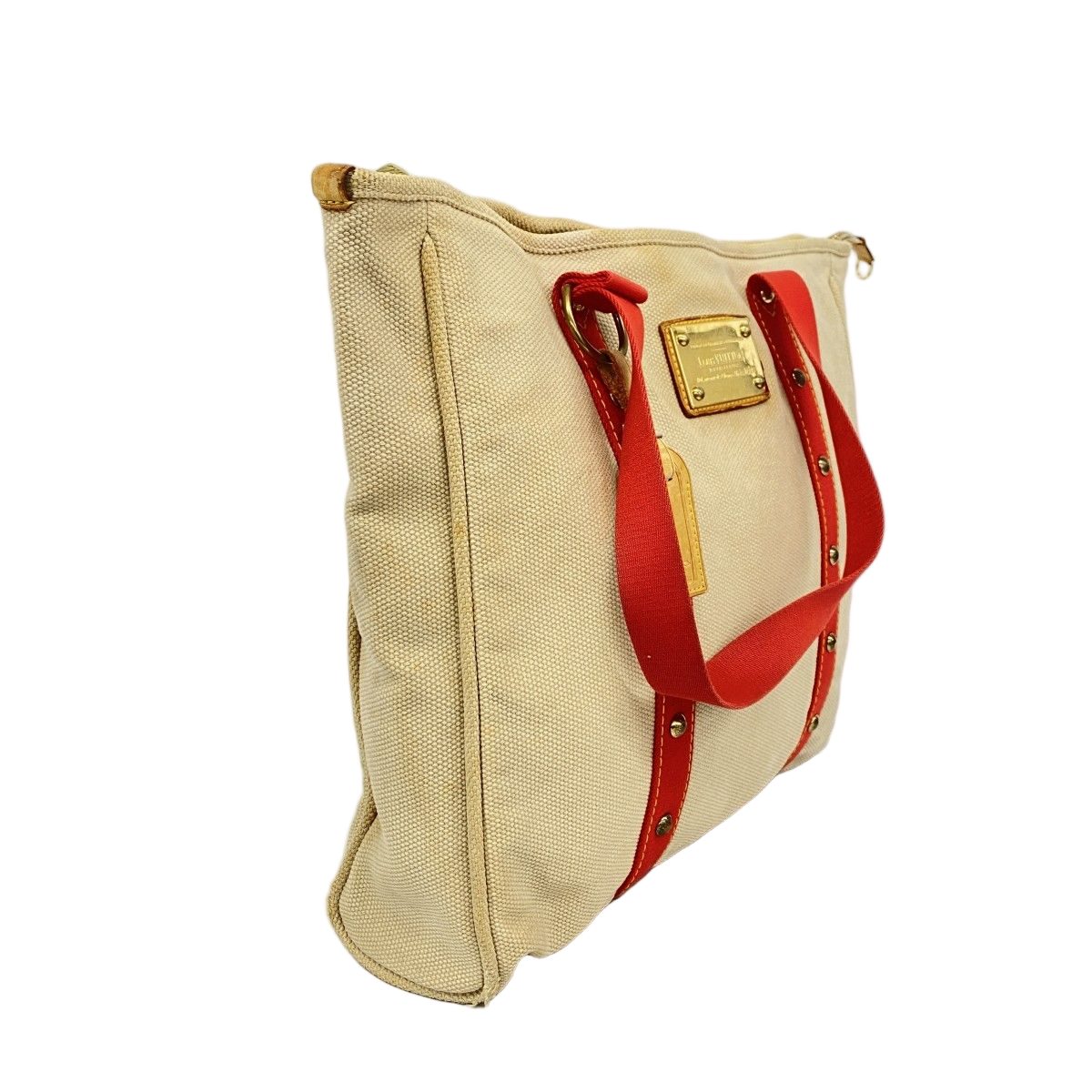 Louis Vuitton Tote Antigua Line Cabas GM Beige — view 2
