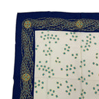 Chanel Scarf Silk Pattern Navy — view 2
