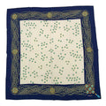 Chanel Scarf Silk Pattern Navy
